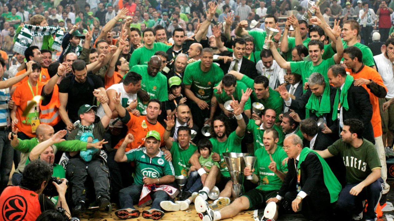 Στις 6 Μαΐου 2007, ο Παναθηναϊκός έγραψε ιστορία στο ευρωπαϊκό μπάσκετ, κατακτώντας για